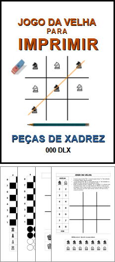 Jogo da Velha para Imprimir 3 PDF
