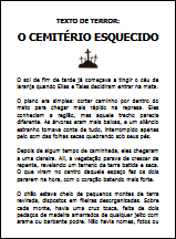 Texto de Terror: O Cemit&eacute;rio Esquecido