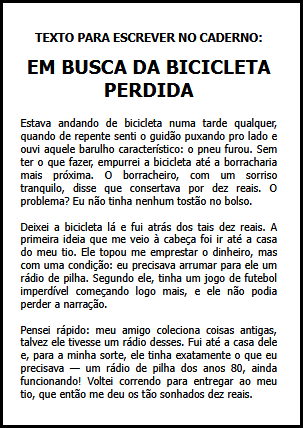 Textos para escrever no caderno: SONHOS